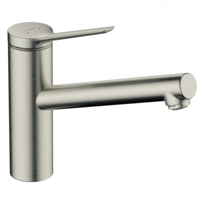 Hansgrohe Zesis M33 bateria kuchenna stojąca stal 74802800