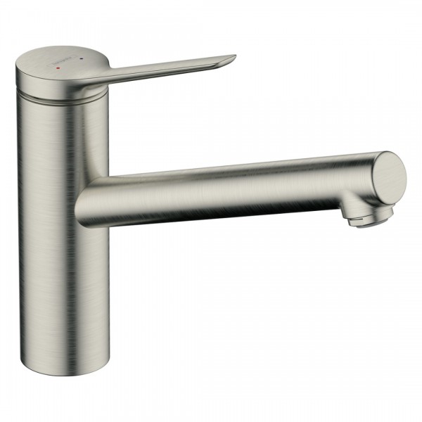 Hansgrohe Zesis M33 bateria kuchenna stojąca stal 74802800