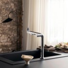 Hansgrohe Aqittura M91 bateria kuchenna stojąca z filtrem chrom 76804000