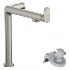 Hansgrohe Aqittura M91 bateria kuchenna stojąca z filtrem stal 76804800