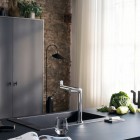 Hansgrohe Aqittura M91 bateria kuchenna stojąca SodaSystem chrom 76837000