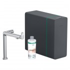 Hansgrohe Aqittura M91 bateria kuchenna stojąca SodaSystem chrom 76837000