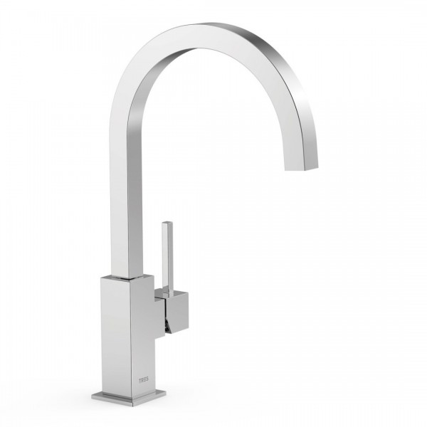 Tres Top Tres bateria kuchenna stojąca chrom 130497