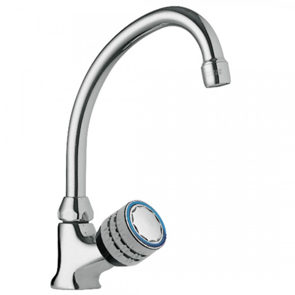 Tres Essential bateria kuchenna stojąca chrom 123306