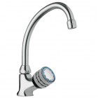 Tres Essential bateria kuchenna stojąca chrom 123306