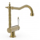 Tres Clasic bateria kuchenna stojąca podokienna mosiądz antyczny 24233401LV