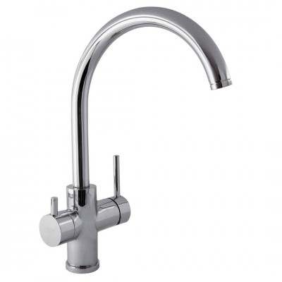 Tres Top Tres bateria kuchenna stojąca chrom 03045501