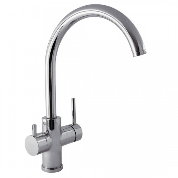 Tres Top Tres bateria kuchenna stojąca chrom 03045501
