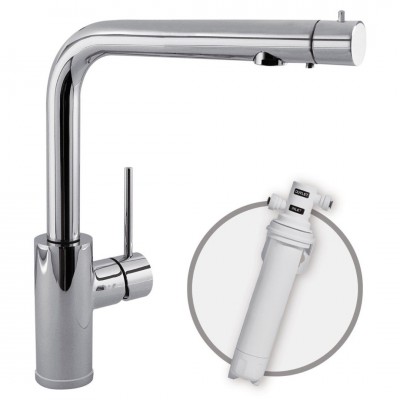Tres Top Tres bateria kuchenna stojąca chrom 162453