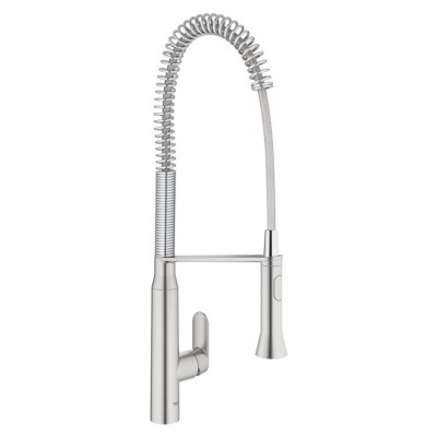 Grohe K7 bateria kuchenna stojąca stal 32950DC0