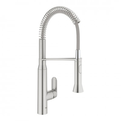 Grohe K7 bateria kuchenna stojąca stal 31379DC0