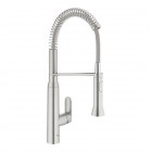 Grohe K7 bateria kuchenna stojąca stal 31379DC0