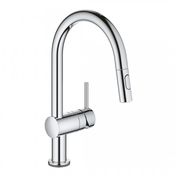 Grohe Minta Touch bateria kuchenna stojąca elektroniczna z wyciąganą wylewką chrom 31358002