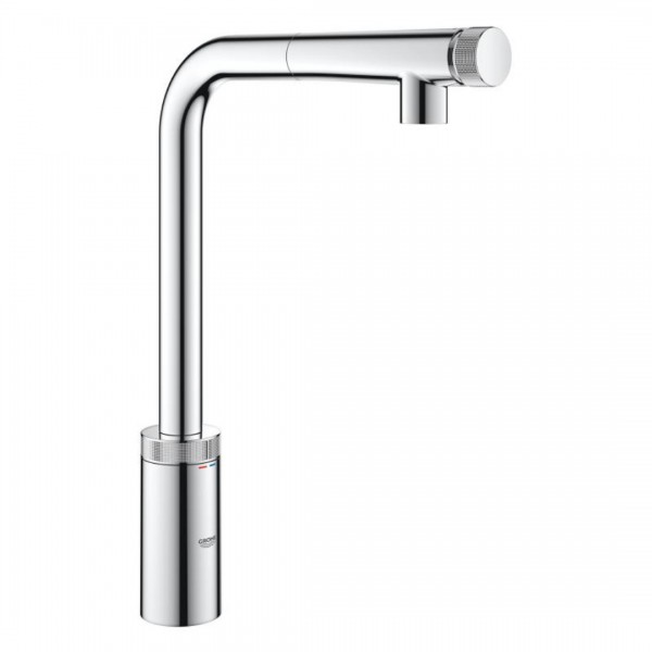 Grohe Minta SmartControl bateria kuchenna stojąca elektroniczna z wyciąganą wylewką chrom 31613000