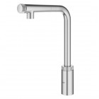 Grohe Minta SmartControl bateria kuchenna stojąca elektroniczna z wyciąganą wylewką stal 31613DC0
