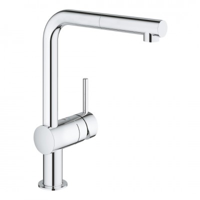 Grohe Minta bateria kuchenna stojąca z wyciąganą wylewką chrom 32168000