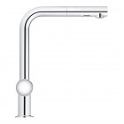 Grohe Minta bateria kuchenna stojąca z wyciąganą wylewką chrom 30274000