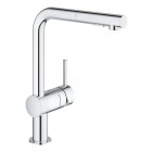 Grohe Minta bateria kuchenna stojąca z wyciąganą wylewką chrom 30274000