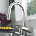 Grohe Minta bateria kuchenna stojąca z wyciąganą wylewką stal 32321DC2