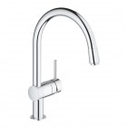 Grohe Minta bateria kuchenna stojąca z wyciąganą wylewką chrom 32918000