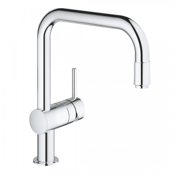 Grohe Minta bateria kuchenna stojąca z wyciąganą wylewką chrom 32067000