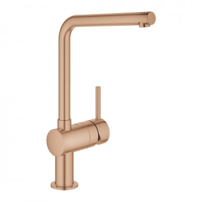 Grohe Minta bateria kuchenna stojąca brushed warm sunset 31375DL0