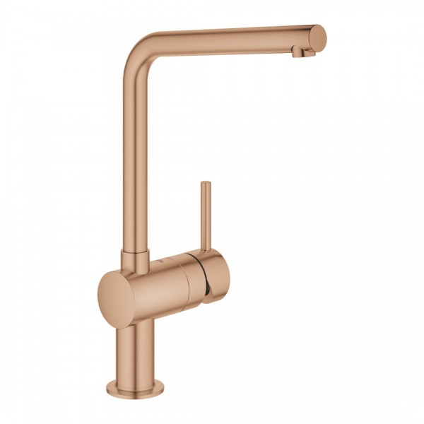 Grohe Minta bateria kuchenna stojąca brushed warm sunset 31375DL0