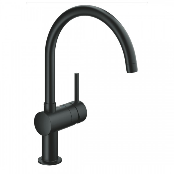 Grohe Minta bateria kuchenna stojąca czarny mat 32917KS0