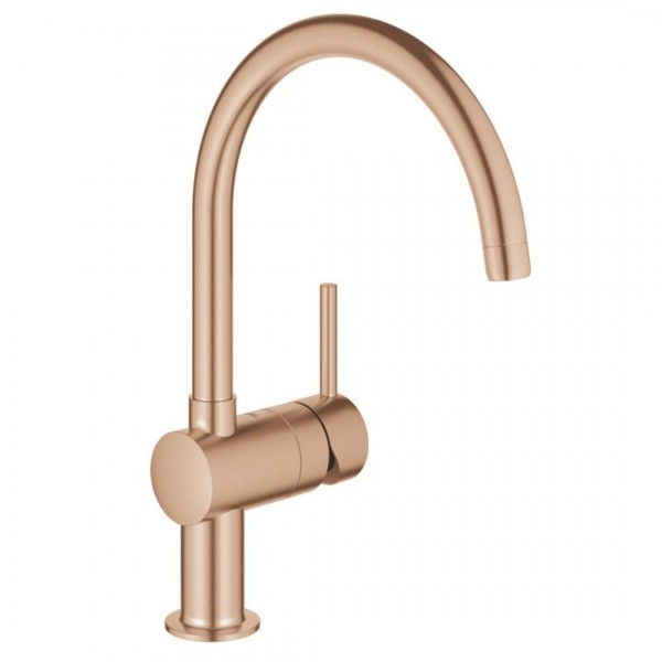 Grohe Minta bateria kuchenna stojąca brushed warm sunset 32917DL0