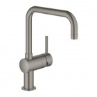 Grohe Minta bateria kuchenna stojąca brushed hard graphite 32488AL0