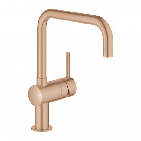 Grohe Minta bateria kuchenna stojąca brushed warm sunset 32488DL0
