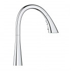 Grohe Zedra bateria kuchenna stojąca z wyciąganą wylewką chrom 32294002