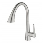 Grohe Zedra bateria kuchenna stojąca z wyciąganą wylewką stal 32294DC2