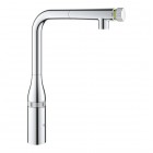 Grohe Essence SmartControl bateria kuchenna stojąca z wyciąganą wylewką chrom 31615000