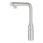Grohe Essence SmartControl bateria kuchenna stojąca z wyciąganą wylewką stal 31615DC0