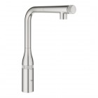 Grohe Essence SmartControl bateria kuchenna stojąca z wyciąganą wylewką stal 31615DC0