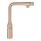Grohe Essence SmartControl bateria kuchenna stojąca z wyciąganą wylewką brushed warm sunset 31615DL0
