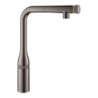 Grohe Essence SmartControl bateria kuchenna stojąca z wyciąganą wylewką hard graphite 31615A00