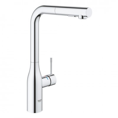 Grohe Essence bateria kuchenna stojąca z wyciąganą wylewką chrom 30504000