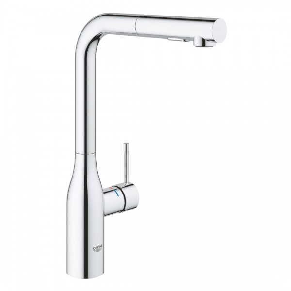 Grohe Essence bateria kuchenna stojąca z wyciąganą wylewką chrom 30504000