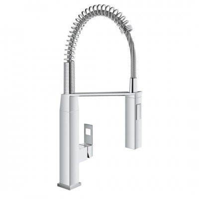 Grohe Eurocube bateria kuchenna stojąca chrom 31395000
