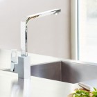 Grohe Eurocube bateria kuchenna stojąca chrom 31255000
