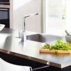 Grohe Eurocube bateria kuchenna stojąca chrom 31255000