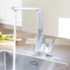 Grohe Eurocube bateria kuchenna stojąca chrom 31255000