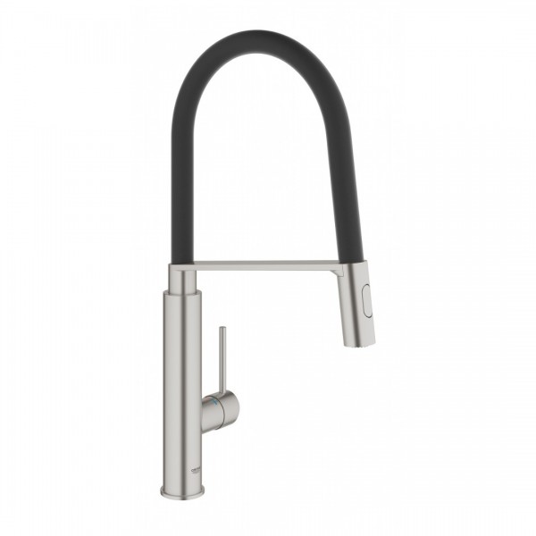 Grohe Concetto bateria kuchenna stojąca stal 31491DC0