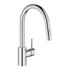 Grohe Concetto bateria kuchenna stojąca z wyciąganą wylewką chrom 31483002