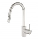 Grohe Concetto bateria kuchenna stojąca z wyciąganą wylewką stal 31483DC2