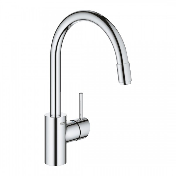 Grohe Concetto bateria kuchenna stojąca z wyciąganą wylewką chrom 32663003