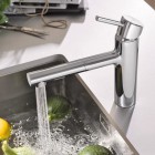 Grohe Concetto bateria kuchenna stojąca z wyciąganą wylewką chrom 30273001