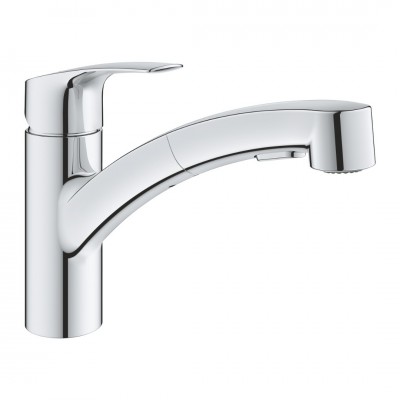 Grohe Eurosmart bateria kuchenna stojąca z wyciąganą wylewka chrom 30305001
